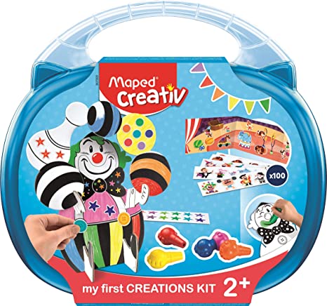 Early Age Maped My First Creations Kit-Gommettes et Coloriage 907005